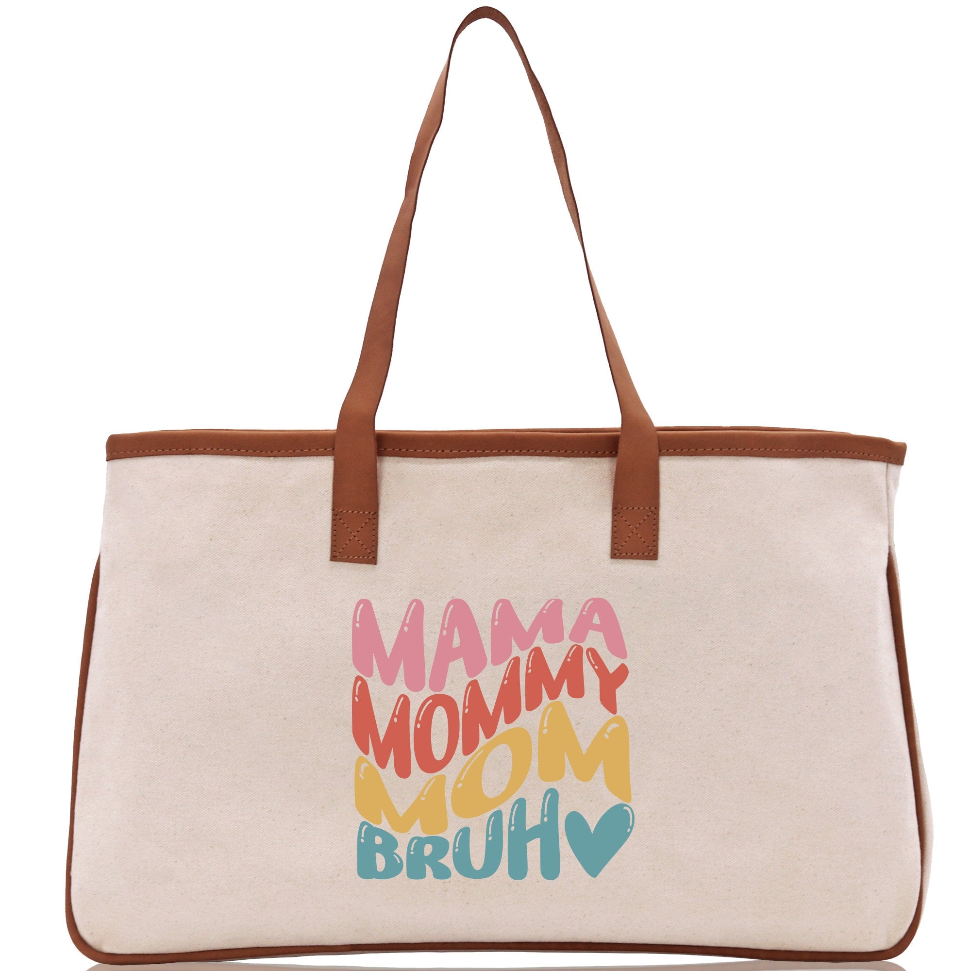 Ma Mama Mom Bruh Canvas Tote Bag Mama Tote Mom Stuff Bag Mommy Bag Dog Mom Gift Dog Mom Bag Mom Shopping Bag New Mom Gift Best Mom Ever Bag - Aaria Tees Aaria Tees