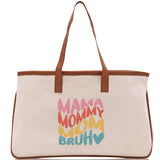 Ma Mama Mom Bruh Canvas Tote Bag Mama Tote Mom Stuff Bag Mommy Bag Dog Mom Gift Dog Mom Bag Mom Shopping Bag New Mom Gift Best Mom Ever Bag - Aaria Tees Aaria Tees