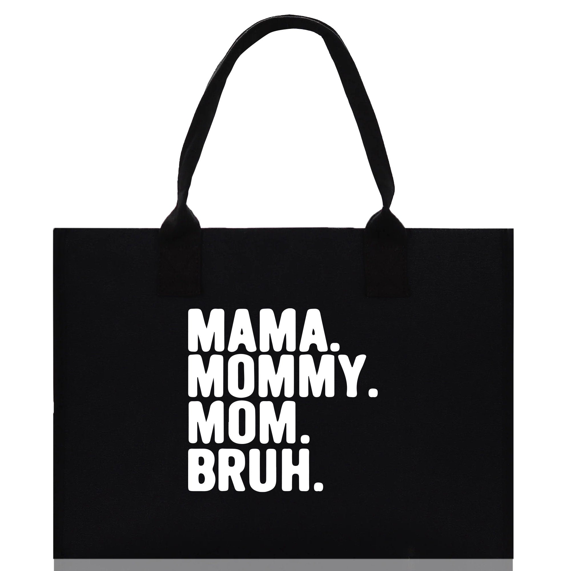 Mama Mommy Mom Bruh Canvas Tote Bag Mama Tote Mom Stuff Bag Mommy Bag Dog Mom Gift Dog Mom Bag Mom Shopping Bag Mom Gift Best Mom Ever Bag - Aaria Tees Aaria Tees