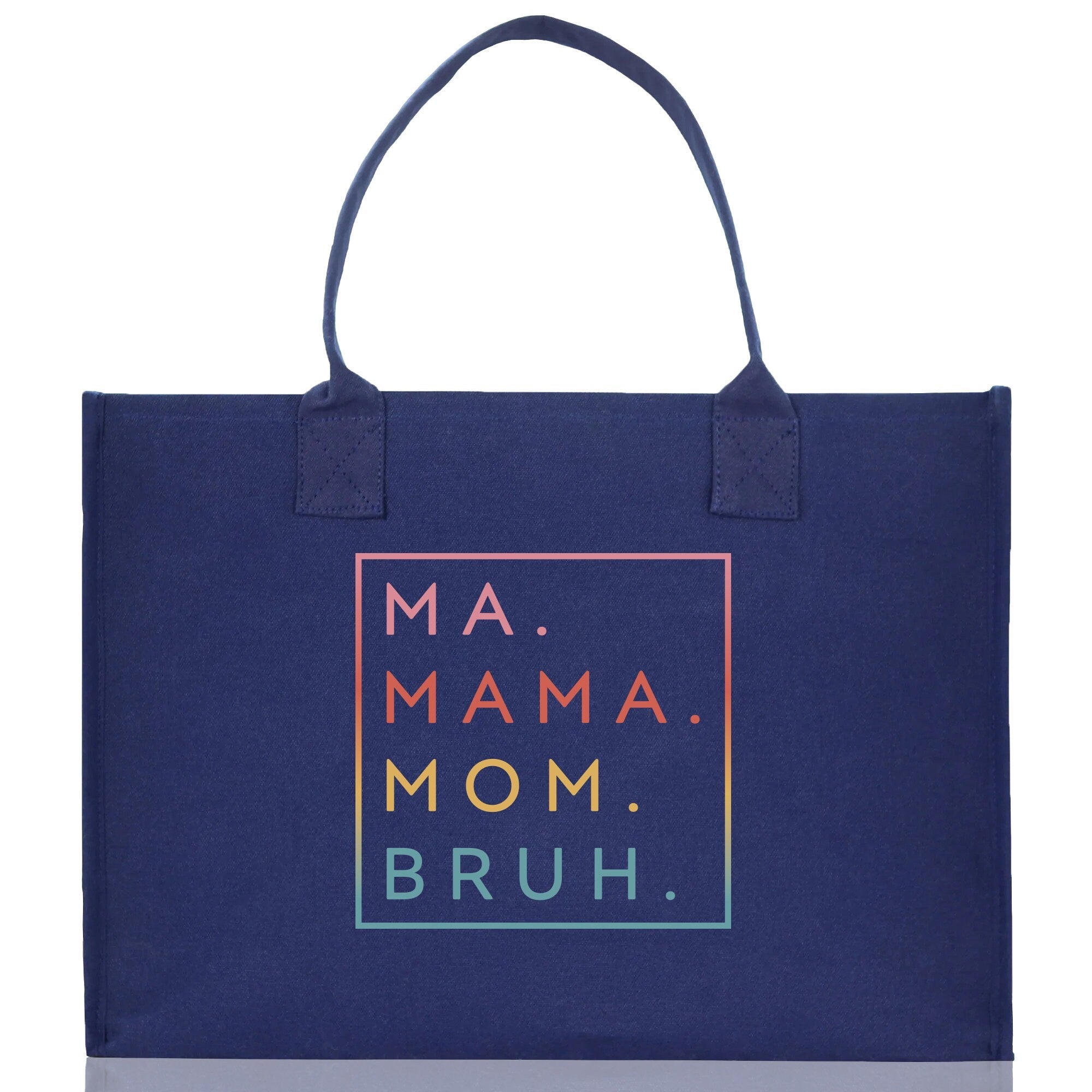 Ma Mama Mom Bruh Canvas Tote Bag Mama Tote Mom Stuff Bag Mommy Bag Dog Mom Gift Dog Mom Bag Mom Shopping Bag New Mom Gift Best Mom Ever Bag - Aaria Tees Aaria Tees