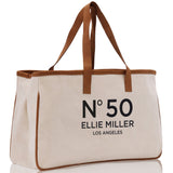 Birthday Celebration Personalized Gift Canvas Tote Bag with Name and State 40th 50th Birthday Gift Tote Bag for Her Custom Birthday Gift - Aaria Tees Aaria Tees