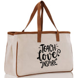 Teacher Stuff Tote Bag Teacher Bag Teacher Gift Teacher Retirement Gift Best Teacher Gifts Teacher Appreciation Gift Teacher Strong Tote Bag - Aaria Tees Aaria Tees