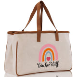 Teacher Stuff Tote Bag Teacher Bag Teacher Gift Teacher Retirement Gift Best Teacher Gifts Teacher Appreciation Gift Teacher Strong Tote Bag - Aaria Tees Aaria Tees