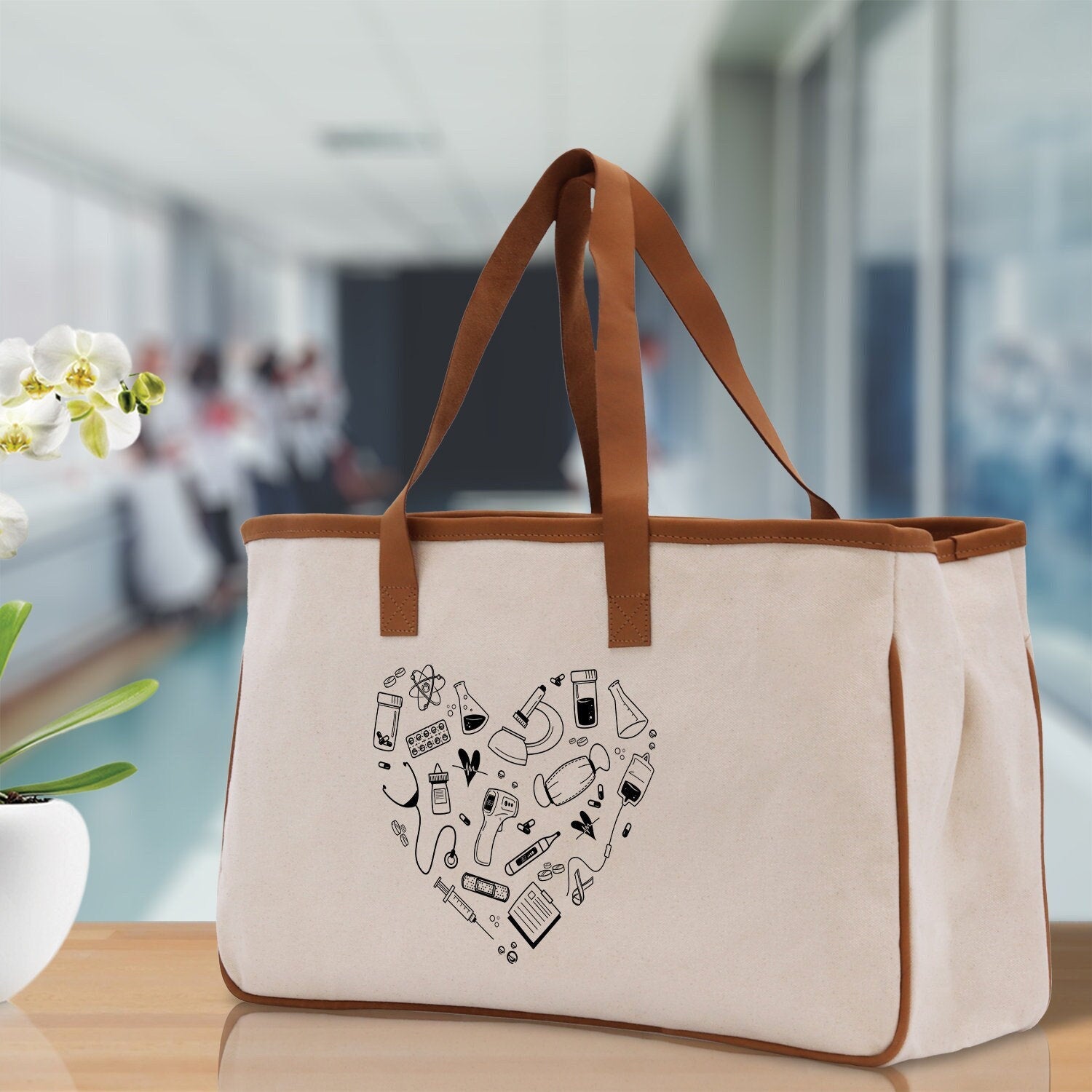 Nurse Tote Bag Nurse Gift Registered Nurse Tote RN Tote RN Gift Future Nurse Gift Nursing Student Gift Nurse Graduation Gift - Aaria Tees Aaria Tees