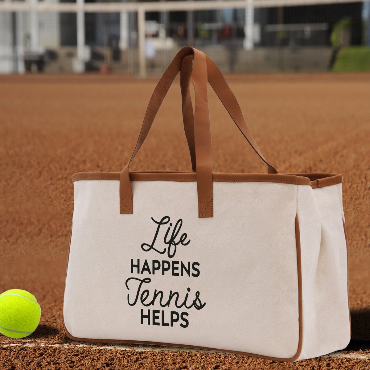 Tennis Tote Bag Custom Tennis Tote Bag Tennis Sport Gift for Her Personalized Tennis Bag Tennis Love Bag Tennis Coach Gift Canvas Tote Bag - Aaria Tees
