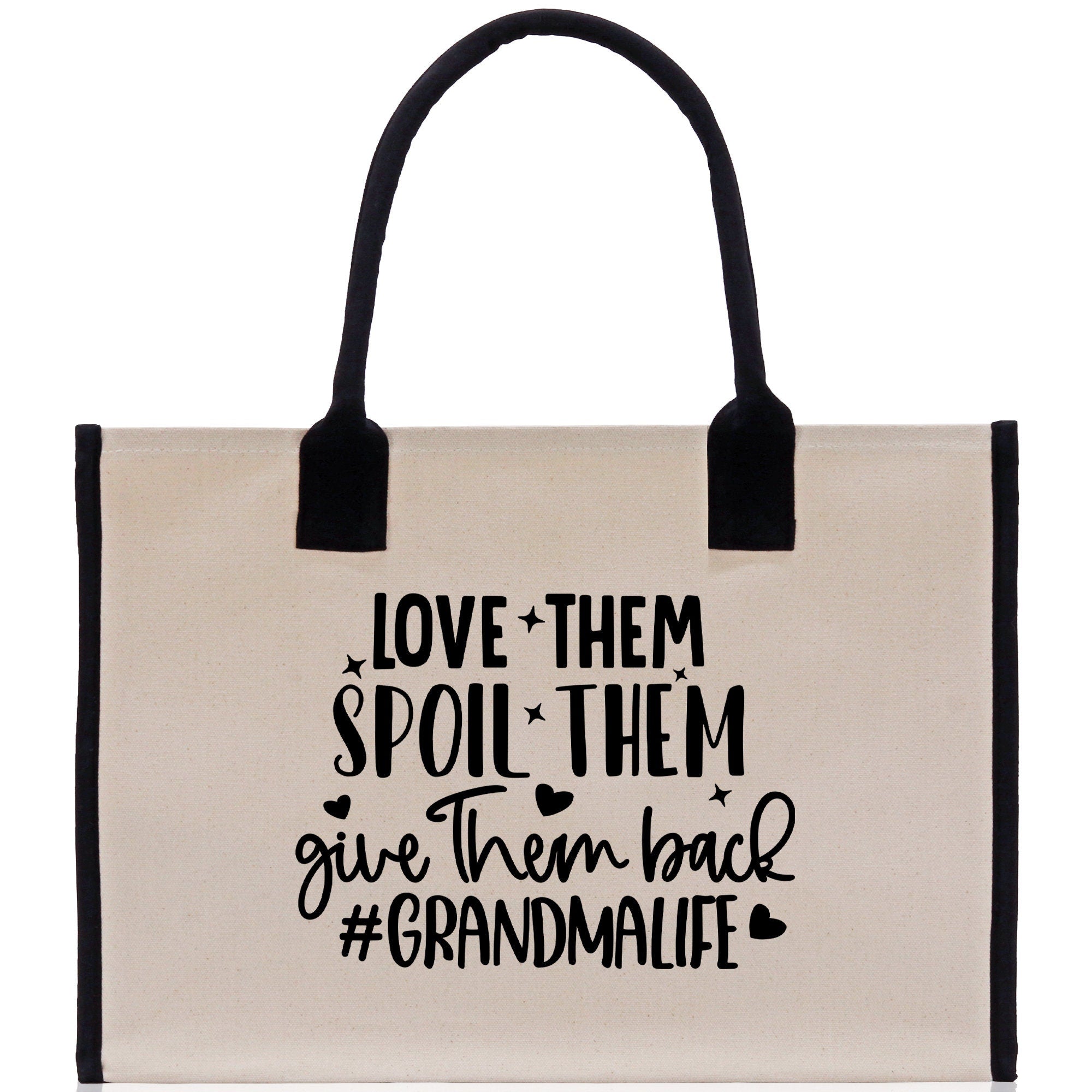 Grandma Tote Bag Grandma's Getaway Bag Grandma Nana Bag Grandma Gift Bag Shopping Bag Mothers Day Gift Live Love Spoil Bag Grandma Beach Bag - Aaria Tees Aaria Tees