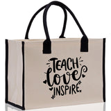 Teacher Stuff Tote Bag Teacher Bag Teacher Gift Teacher Retirement Gift Best Teacher Gifts Teacher Appreciation Gift Teacher Strong Tote Bag - Aaria Tees Aaria Tees