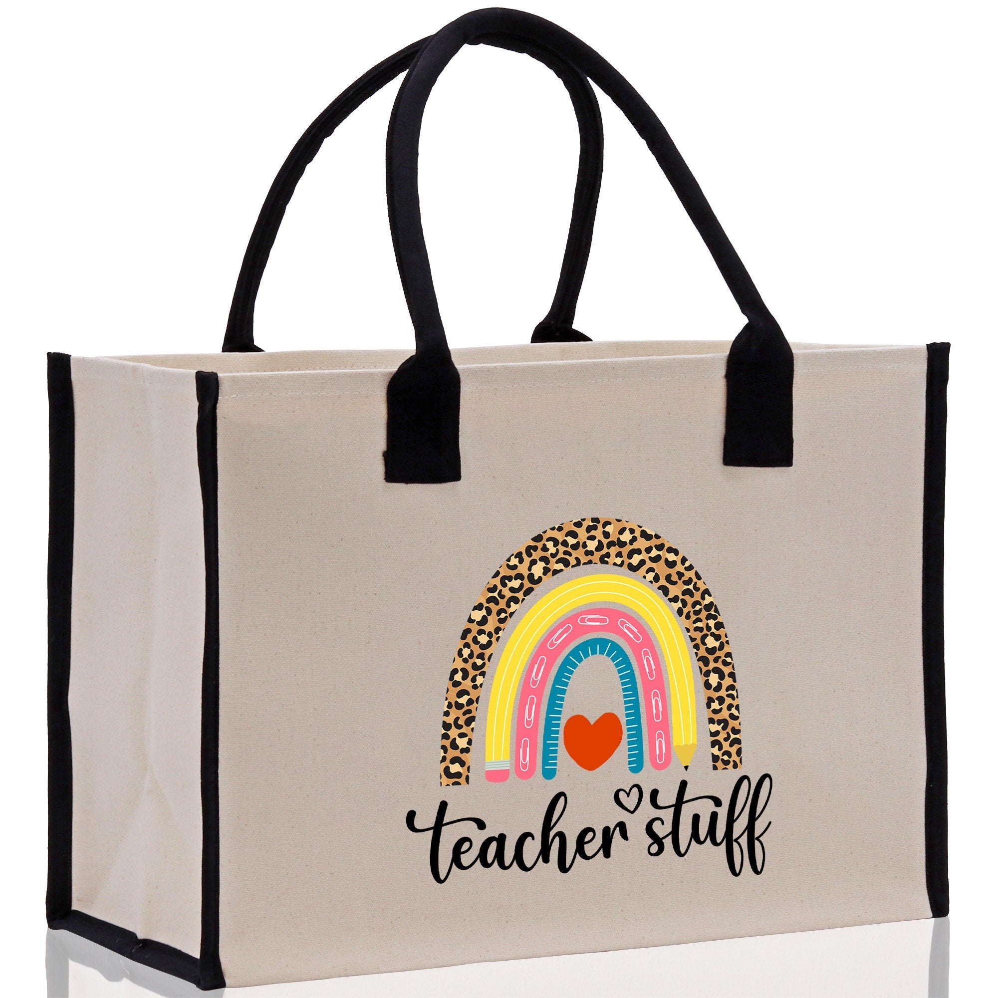 Teacher Stuff Tote Bag Teacher Bag Teacher Gift Teacher Retirement Gift Best Teacher Gifts Teacher Appreciation Gift Teacher Strong Tote Bag - Aaria Tees Aaria Tees