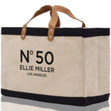 Birthday Celebration Personalized Gift Jute Tote Bag with Name and State 40th 50th Birthday Gift Jute Tote Bag for Her Custom Birthday Gift - Aaria Tees Aaria Tees