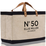 Birthday Celebration Personalized Gift Jute Tote Bag with Name and State 40th 50th Birthday Gift Jute Tote Bag for Her Custom Birthday Gift - Aaria Tees Aaria Tees