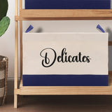 Personalized Canvas Storage Tote Bag Nursery Storage Towel Storage Kids Toy Storage Cloth Storage Storage Bin Storage Tubs Mudroom Storage - Aaria Tees Aaria Tees