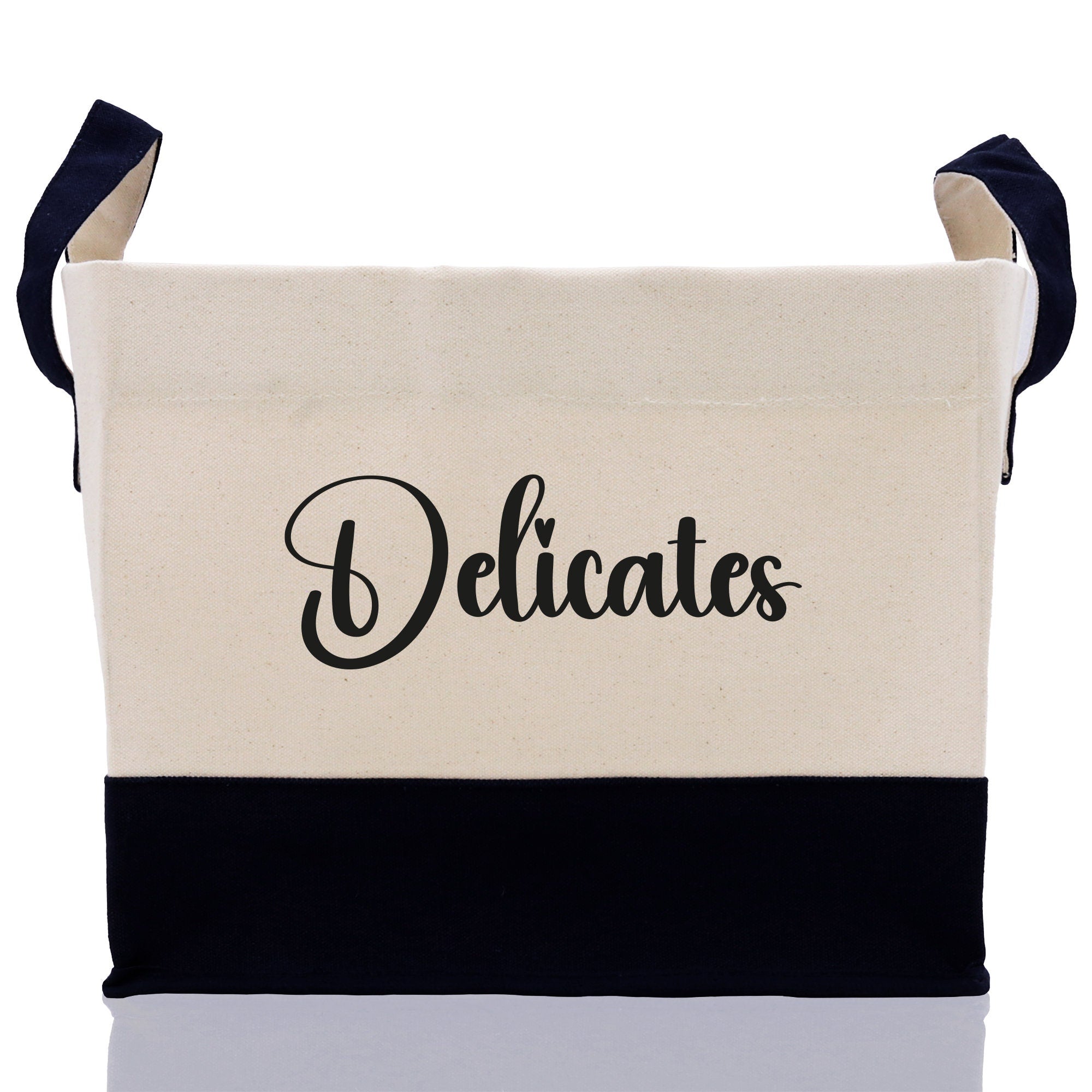 Personalized Canvas Storage Tote Bag Nursery Storage Towel Storage Kids Toy Storage Cloth Storage Storage Bin Storage Tubs Mudroom Storage - Aaria Tees Aaria Tees