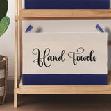 Personalized Canvas Storage Tote Bag Nursery Storage Towel Storage Kids Toy Storage Cloth Storage Storage Bin Storage Tubs Mudroom Storage - Aaria Tees Aaria Tees