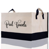 Personalized Canvas Storage Tote Bag Nursery Storage Towel Storage Kids Toy Storage Cloth Storage Storage Bin Storage Tubs Mudroom Storage - Aaria Tees Aaria Tees