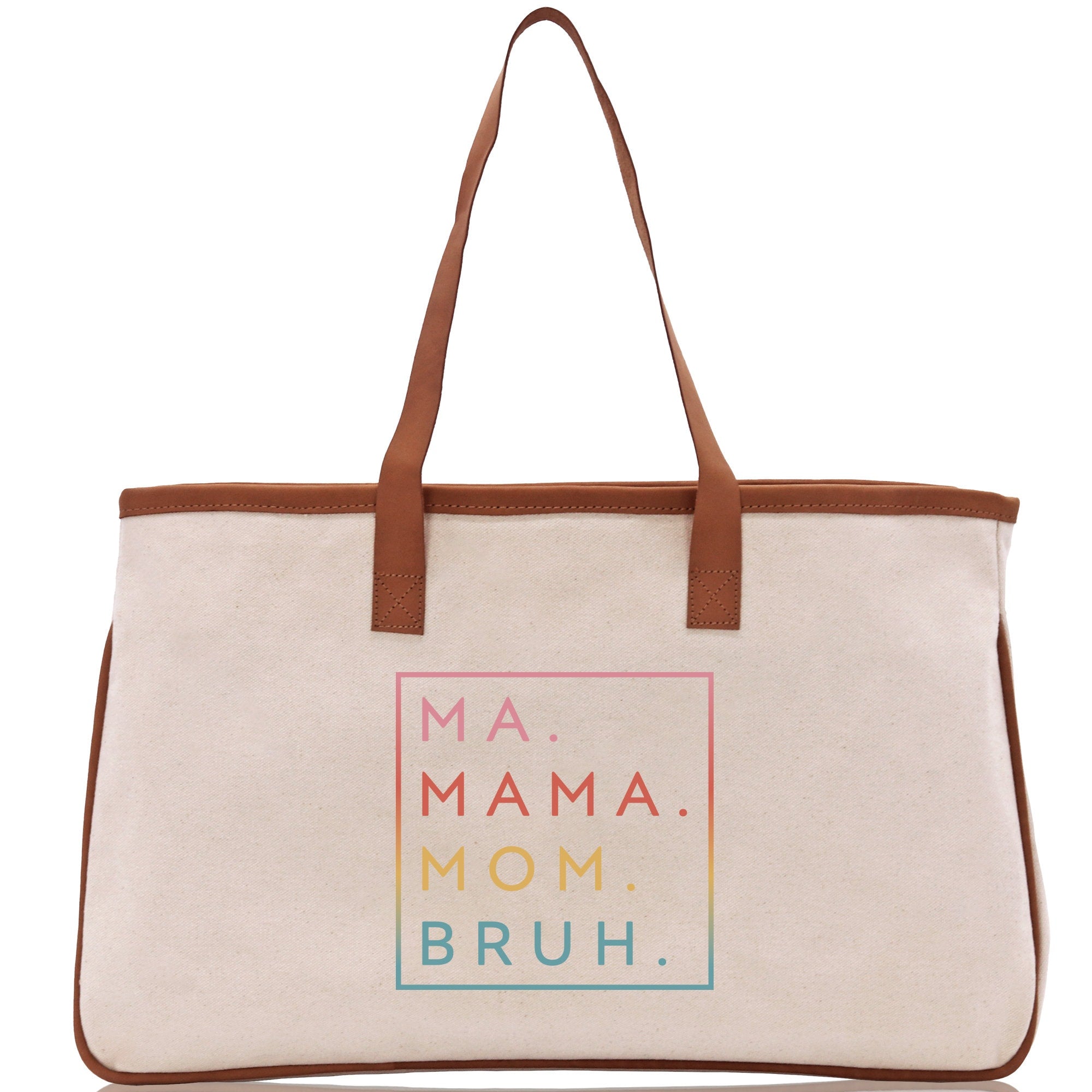 Ma Mama Mom Bruh Canvas Tote Bag Mama Tote Mom Stuff Bag Mommy Bag Dog Mom Gift Dog Mom Bag Mom Shopping Bag New Mom Gift Best Mom Ever Bag - Aaria Tees Aaria Tees