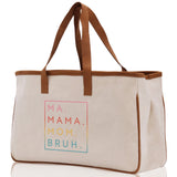 Ma Mama Mom Bruh Canvas Tote Bag Mama Tote Mom Stuff Bag Mommy Bag Dog Mom Gift Dog Mom Bag Mom Shopping Bag New Mom Gift Best Mom Ever Bag - Aaria Tees Aaria Tees