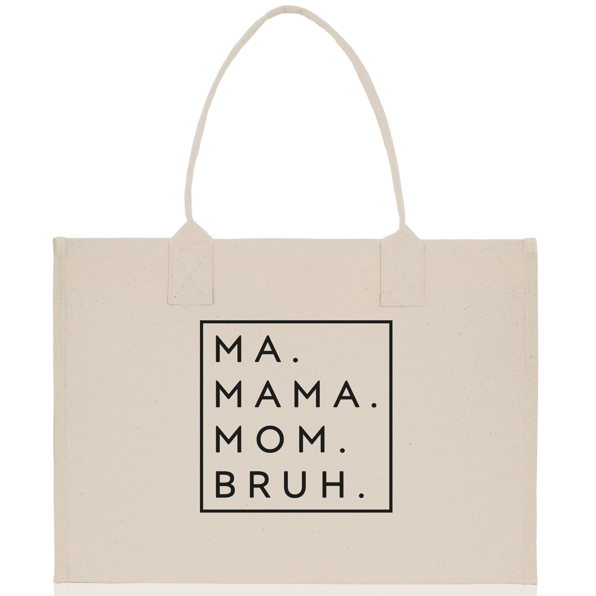 Ma Mama Mom Bruh Canvas Tote Bag Mama Tote Mom Stuff Bag Mommy Bag Dog Mom Gift Dog Mom Bag Mom Shopping Bag New Mom Gift Best Mom Ever Bag - Aaria Tees Aaria Tees