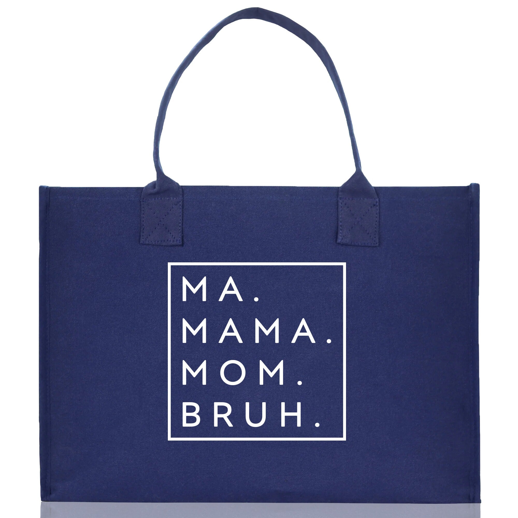 Ma Mama Mom Bruh Canvas Tote Bag Mama Tote Mom Stuff Bag Mommy Bag Dog Mom Gift Dog Mom Bag Mom Shopping Bag New Mom Gift Best Mom Ever Bag - Aaria Tees Aaria Tees