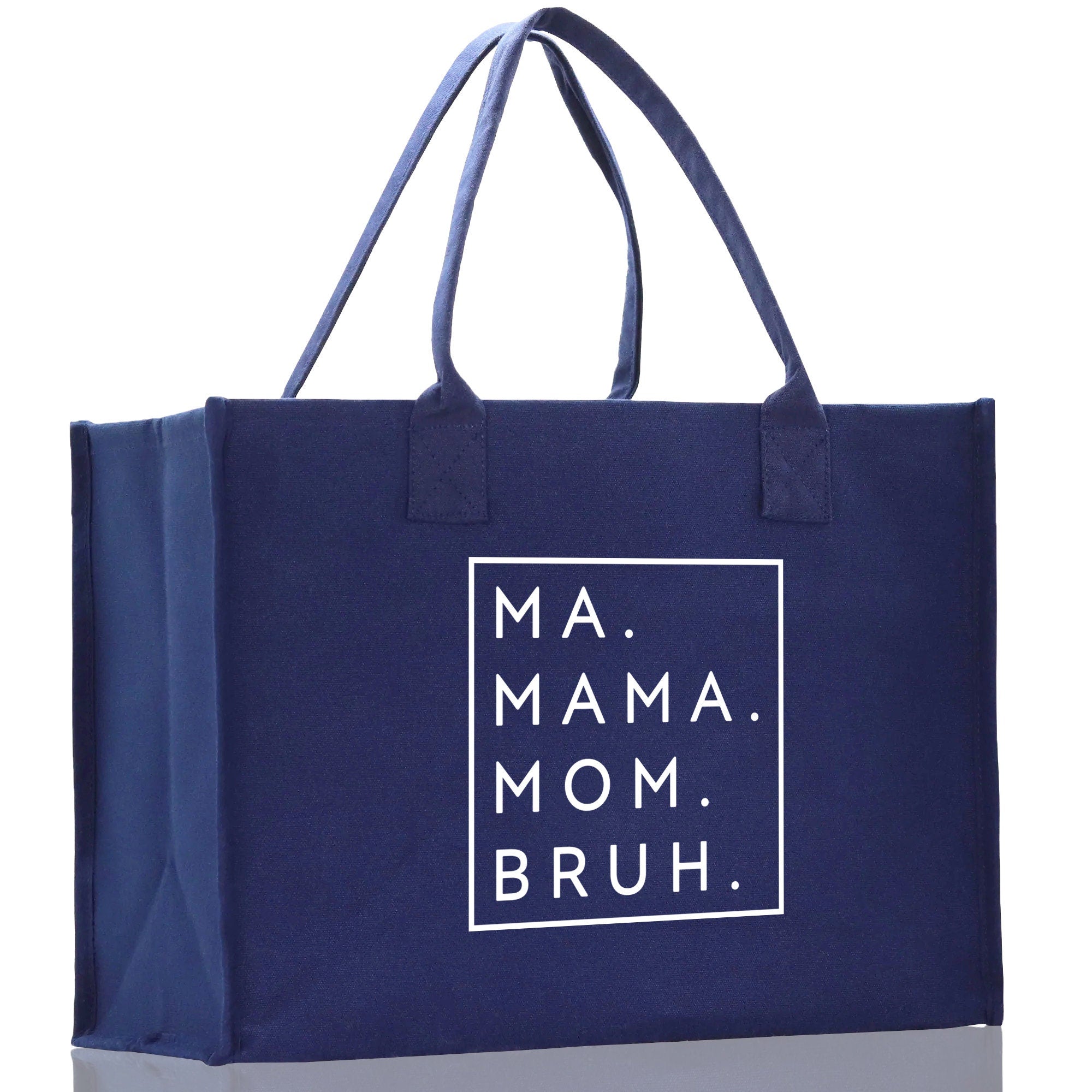 Ma Mama Mom Bruh Canvas Tote Bag Mama Tote Mom Stuff Bag Mommy Bag Dog Mom Gift Dog Mom Bag Mom Shopping Bag New Mom Gift Best Mom Ever Bag - Aaria Tees Aaria Tees