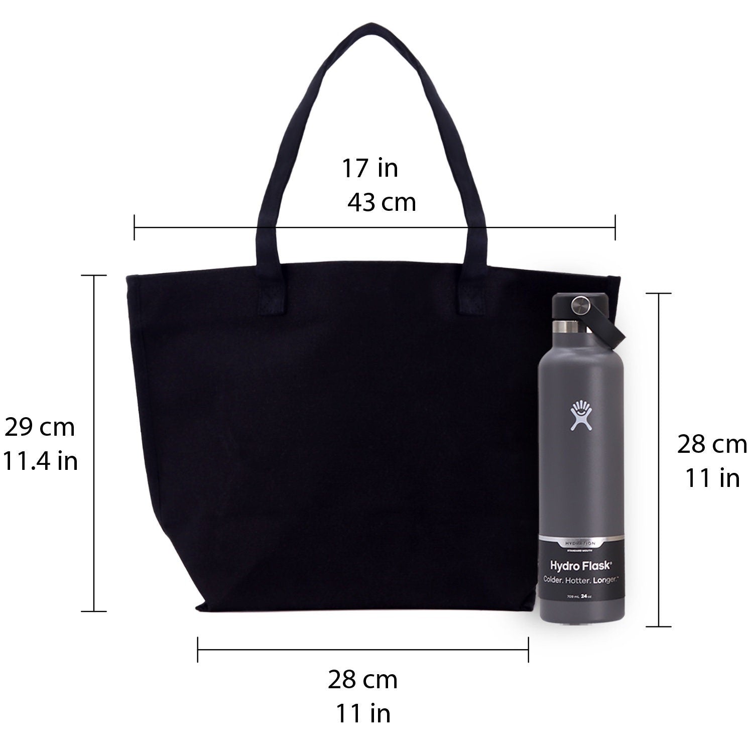 Personalized Cotton Canvas Hand Tote Bag Monogram Tote Bag Initial Canvas Tote Bridesmaid Gift Tote Magnetic Closure Bag Gift for Her A-Z - Aaria Tees Aaria Tees
