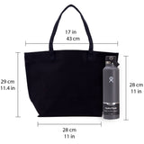 Personalized Cotton Canvas Hand Tote Bag Monogram Tote Bag Initial Canvas Tote Bridesmaid Gift Tote Magnetic Closure Bag Gift for Her A-Z - Aaria Tees Aaria Tees