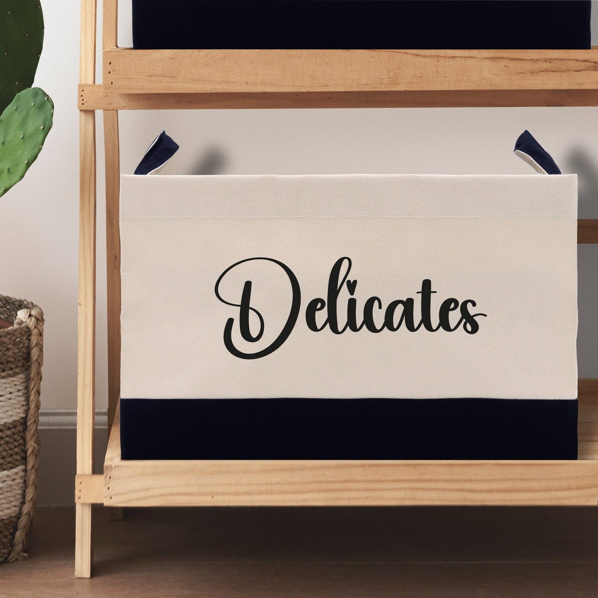 Personalized Canvas Storage Tote Bag Nursery Storage Towel Storage Kids Toy Storage Cloth Storage Storage Bin Storage Tubs Mudroom Storage - Aaria Tees