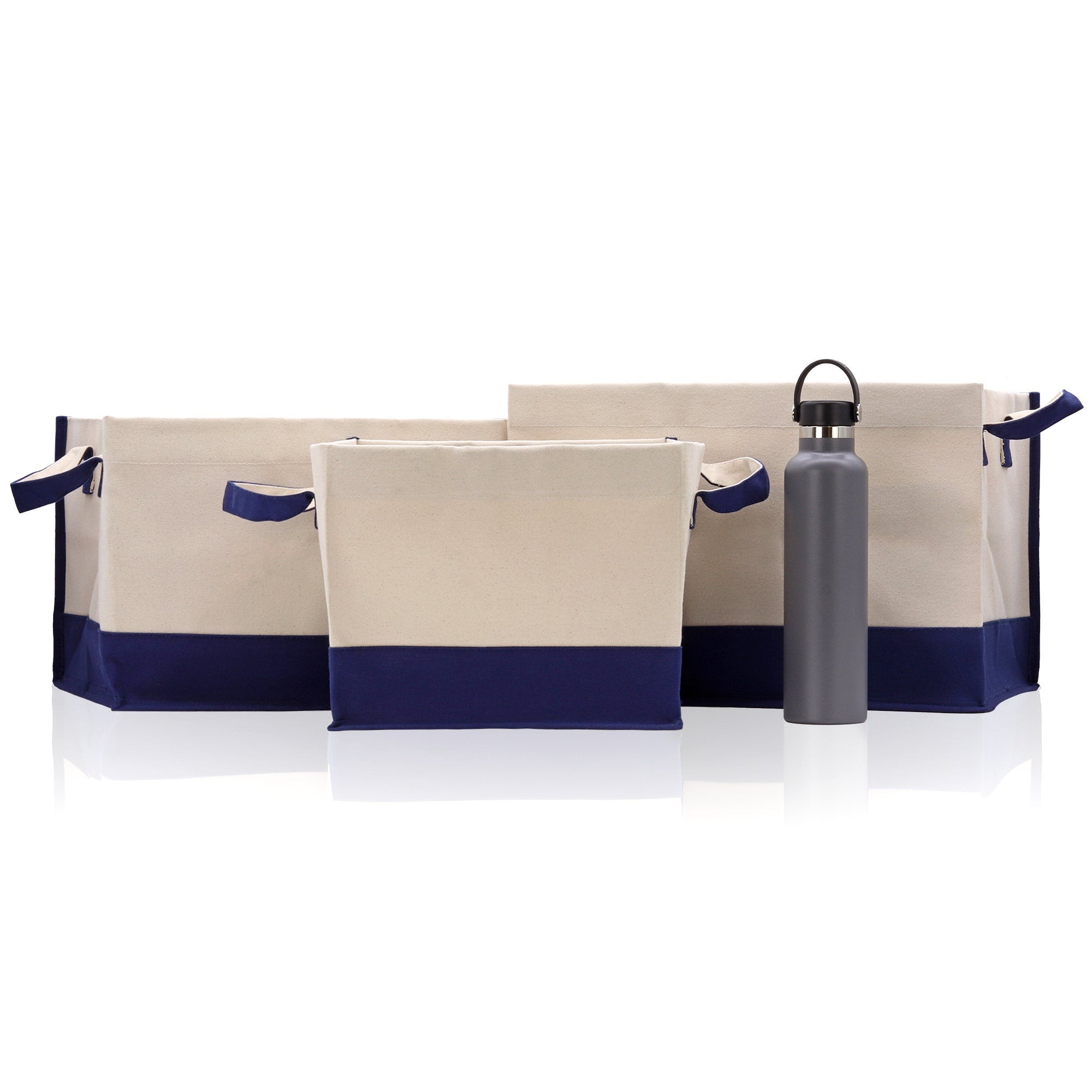 Personalized Canvas Storage Tote Bag Nursery Storage Towel Storage Kids Toy Storage Cloth Storage Storage Bin Storage Tubs Mudroom Storage - Aaria Tees Aaria Tees