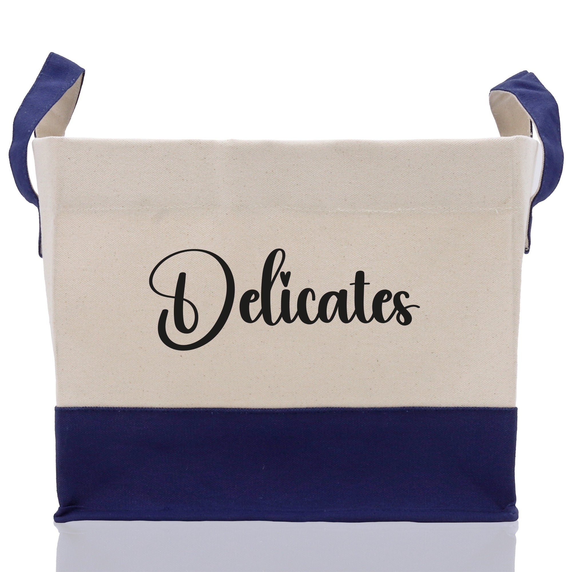 Personalized Canvas Storage Tote Bag Nursery Storage Towel Storage Kids Toy Storage Cloth Storage Storage Bin Storage Tubs Mudroom Storage - Aaria Tees Aaria Tees