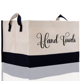 Personalized Canvas Storage Tote Bag Nursery Storage Towel Storage Kids Toy Storage Cloth Storage Storage Bin Storage Tubs Mudroom Storage - Aaria Tees Aaria Tees