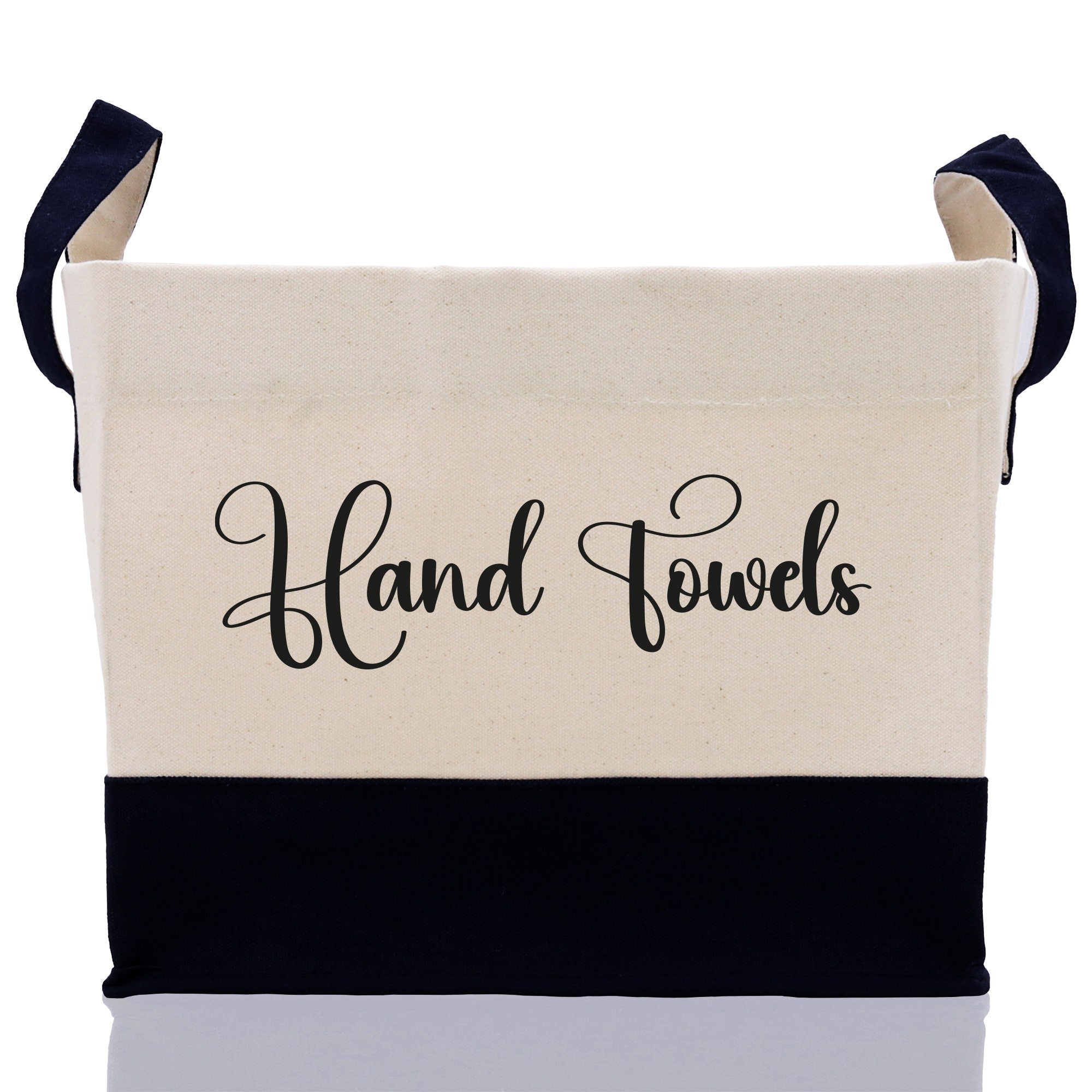 Personalized Canvas Storage Tote Bag Nursery Storage Towel Storage Kids Toy Storage Cloth Storage Storage Bin Storage Tubs Mudroom Storage - Aaria Tees Aaria Tees