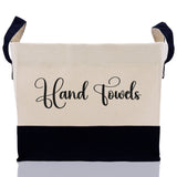 Personalized Canvas Storage Tote Bag Nursery Storage Towel Storage Kids Toy Storage Cloth Storage Storage Bin Storage Tubs Mudroom Storage - Aaria Tees Aaria Tees