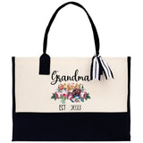 Grandma Tote Bag Grandma's Getaway Bag Grandma Nana Bag Grandma Gift Bag Shopping Bag Mothers Day Gift Live Love Spoil Bag Grandma Beach Bag - Aaria Tees Aaria Tees