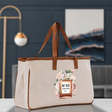 Birthday Celebration Personalized Gift Canvas Tote Bag with Name and State 40th 50th Birthday Gift Tote Bag for Her Custom Birthday Gift - Aaria Tees Aaria Tees