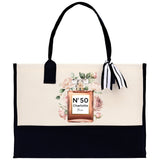 Birthday Celebration Personalized Gift Canvas Tote Bag with Name and State 40th 50th Birthday Gift Tote Bag for Her Custom Birthday Gift - Aaria Tees Aaria Tees