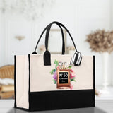 Birthday Celebration Personalized Gift Canvas Tote Bag with Name and State 40th 50th Birthday Gift Tote Bag for Her Custom Birthday Gift - Aaria Tees Aaria Tees