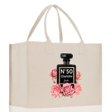 Birthday Celebration Personalized Gift Canvas Tote Bag with Name and State 40th 50th Birthday Gift Tote Bag for Her Custom Birthday Gift - Aaria Tees Aaria Tees