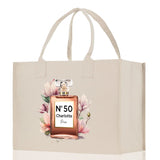 Birthday Celebration Personalized Gift Canvas Tote Bag with Name and State 40th 50th Birthday Gift Tote Bag for Her Custom Birthday Gift - Aaria Tees Aaria Tees