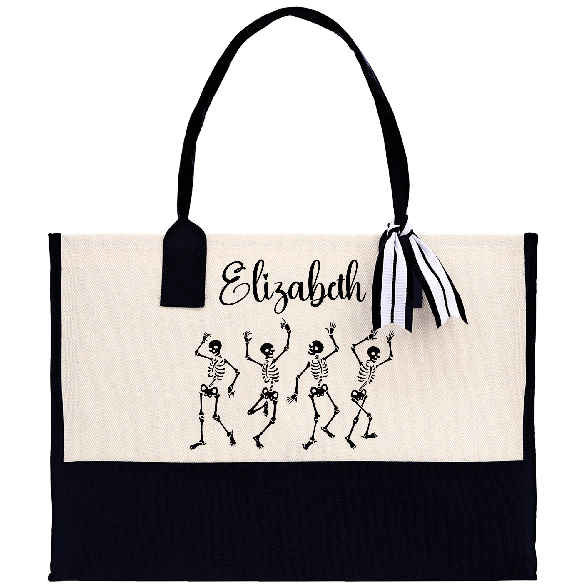 Personalized Girls Night Out Canvas Tote Bag Customize Girls Trip Party Tote Bag Girls Trip Beach Bag Party Girls Night Out Tote Bag - Aaria Tees Aaria Tees