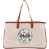 Gaga Gram Mimi Nana Grandma Canvas Tote Bag Grandma's Getaway Bag Grandma Gift Bag Mothers Day Gift Bag Grandma Beach Bag Gift for Grandma - Aaria Tees Aaria Tees