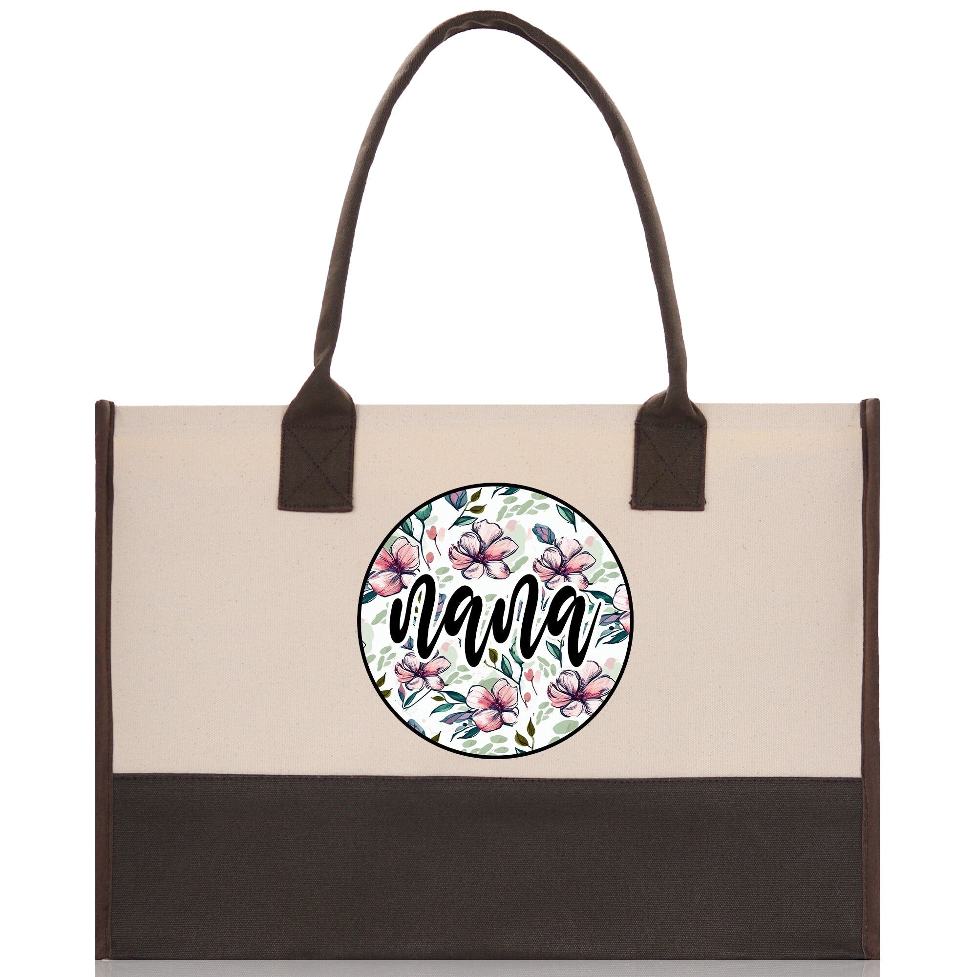 Gaga Gram Mimi Nana Grandma Canvas Tote Bag Grandma's Getaway Bag Grandma Gift Bag Mothers Day Gift Bag Grandma Beach Bag Gift for Grandma - Aaria Tees Aaria Tees