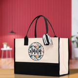 Gaga Gram Mimi Nana Grandma Canvas Tote Bag Grandma's Getaway Bag Grandma Gift Bag Mothers Day Gift Bag Grandma Beach Bag Gift for Grandma - Aaria Tees Aaria Tees
