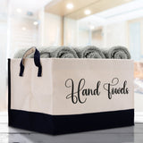 Personalized Canvas Storage Tote Bag Nursery Storage Towel Storage Kids Toy Storage Cloth Storage Storage Bin Storage Tubs Mudroom Storage - Aaria Tees Aaria Tees