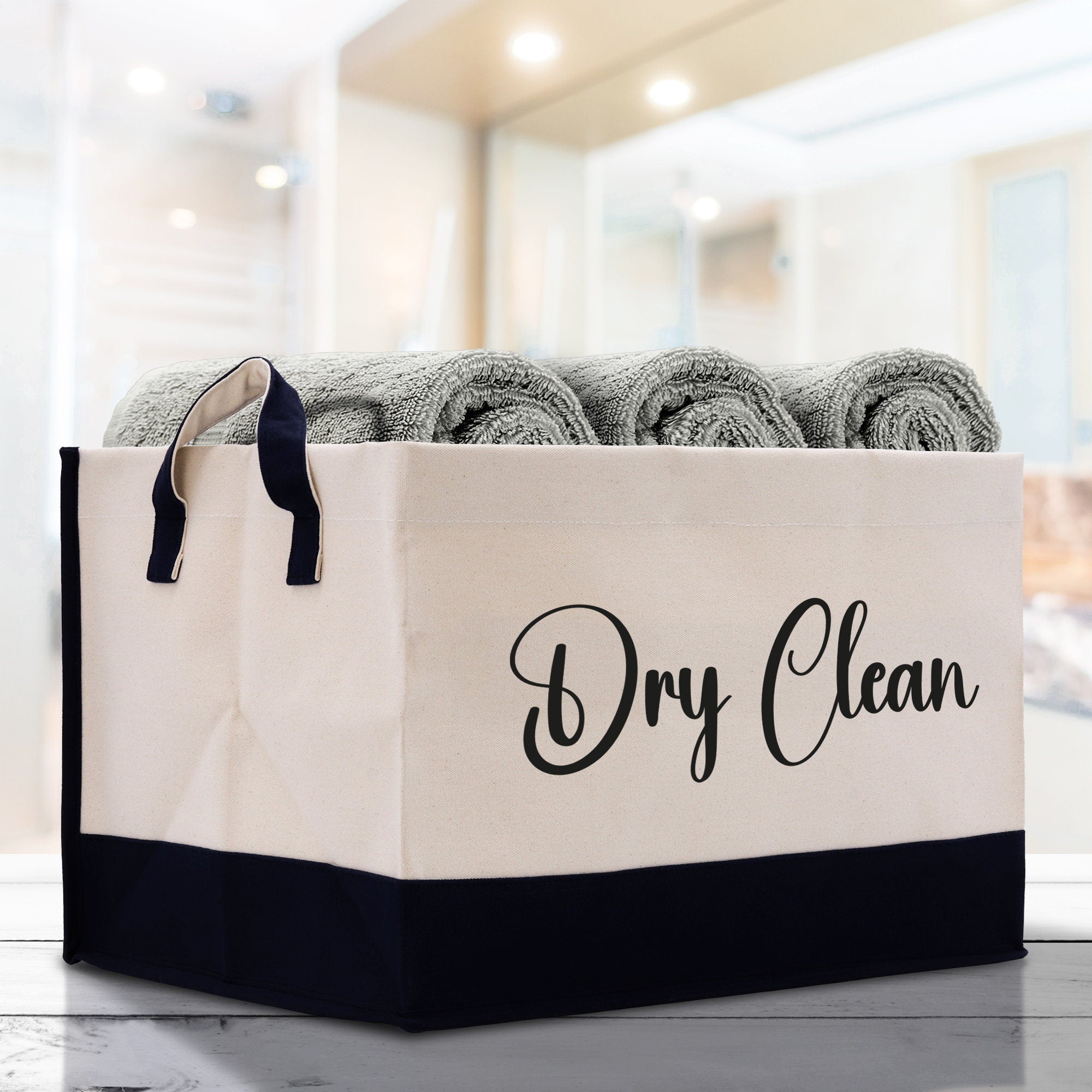 Personalized Canvas Storage Tote Bag Nursery Storage Towel Storage Kids Toy Storage Cloth Storage Storage Bin Storage Tubs Mudroom Storage - Aaria Tees Aaria Tees