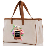 Birthday Celebration Personalized Gift Canvas Tote Bag with Name and State 40th 50th Birthday Gift Tote Bag for Her Custom Birthday Gift - Aaria Tees Aaria Tees
