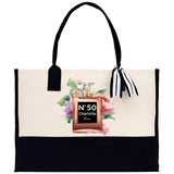 Birthday Celebration Personalized Gift Canvas Tote Bag with Name and State 40th 50th Birthday Gift Tote Bag for Her Custom Birthday Gift - Aaria Tees Aaria Tees