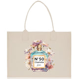 Birthday Celebration Personalized Gift Canvas Tote Bag with Name and State 40th 50th Birthday Gift Tote Bag for Her Custom Birthday Gift - Aaria Tees Aaria Tees