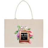 Birthday Celebration Personalized Gift Canvas Tote Bag with Name and State 40th 50th Birthday Gift Tote Bag for Her Custom Birthday Gift - Aaria Tees Aaria Tees