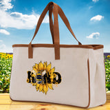 Kind Cotton Canvas Tote Bag Nurse Appreciation Gift Bag Gift for Her Birthday Gift Bee Kind Mental Health Matters Save The Bees - Aaria Tees Aaria Tees