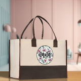 Gaga Gram Mimi Nana Grandma Canvas Tote Bag Grandma's Getaway Bag Grandma Gift Bag Mothers Day Gift Bag Grandma Beach Bag Gift for Grandma - Aaria Tees Aaria Tees