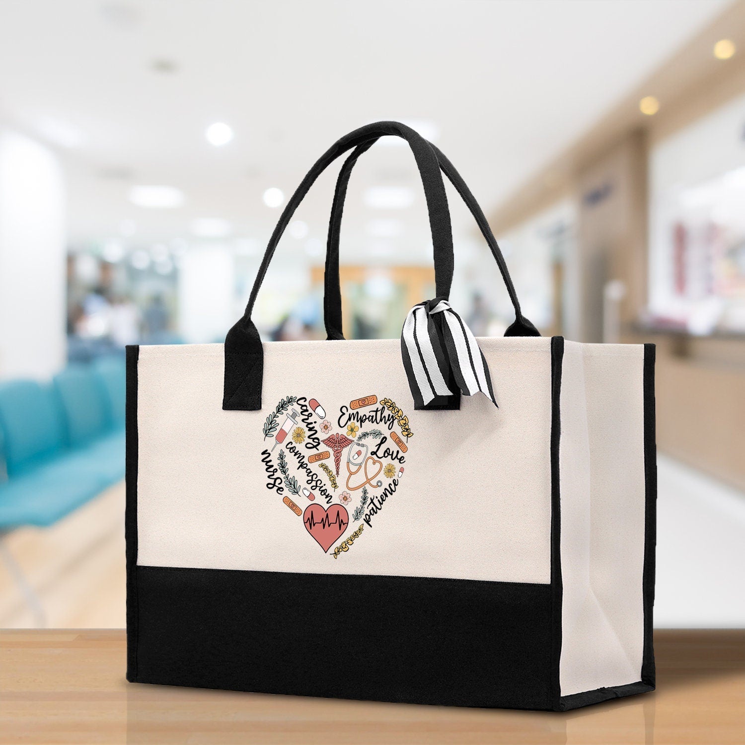 Nurse Tote Bag Nurse Gift Registered Nurse Tote RN Tote RN Gift Future Nurse Gift Nursing Student Gift Nurse Graduation Gift - Aaria Tees Aaria Tees